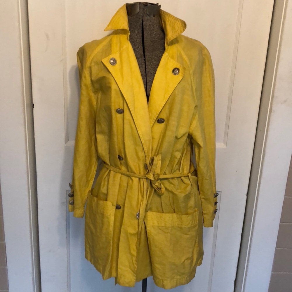 Versace sport vintage trench coat